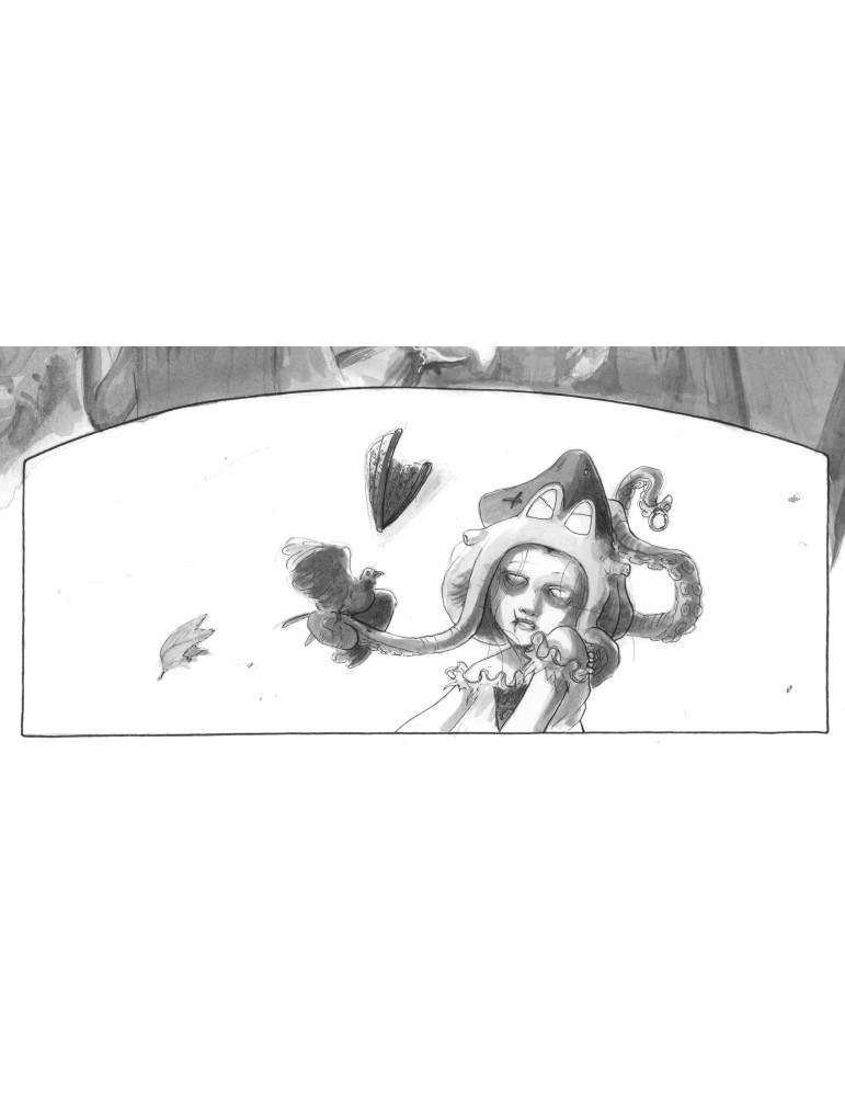Planche originale Ludwig T2 044 Planche originale Ludwig T2 044
