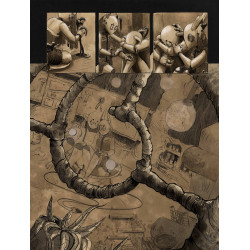 Planche originale n°27 Dryodes T1 Planche originale n°27 Dryodes T1