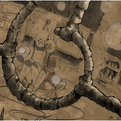 Planche originale n°27 Dryodes T1 Planche originale n°27 Dryodes T1