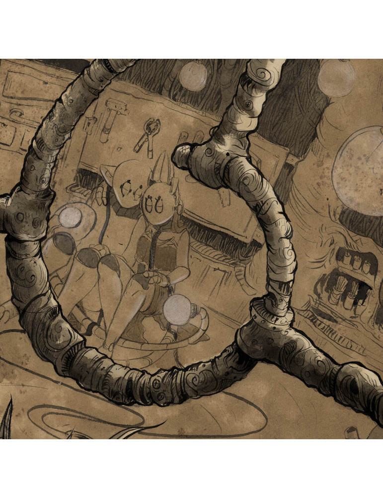 Planche originale n°27 Dryodes T1 Planche originale n°27 Dryodes T1